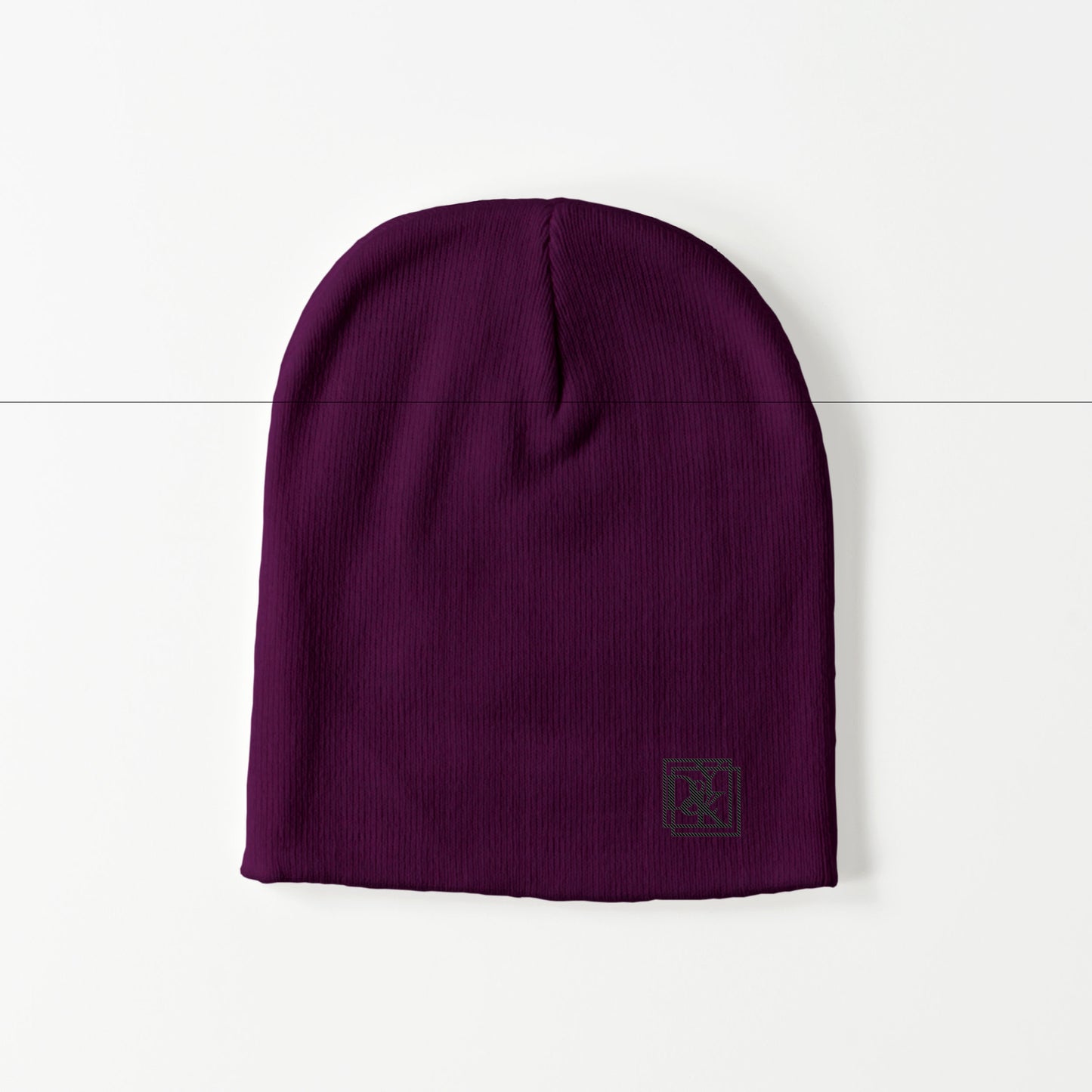 Logo-Knit hat maroon image