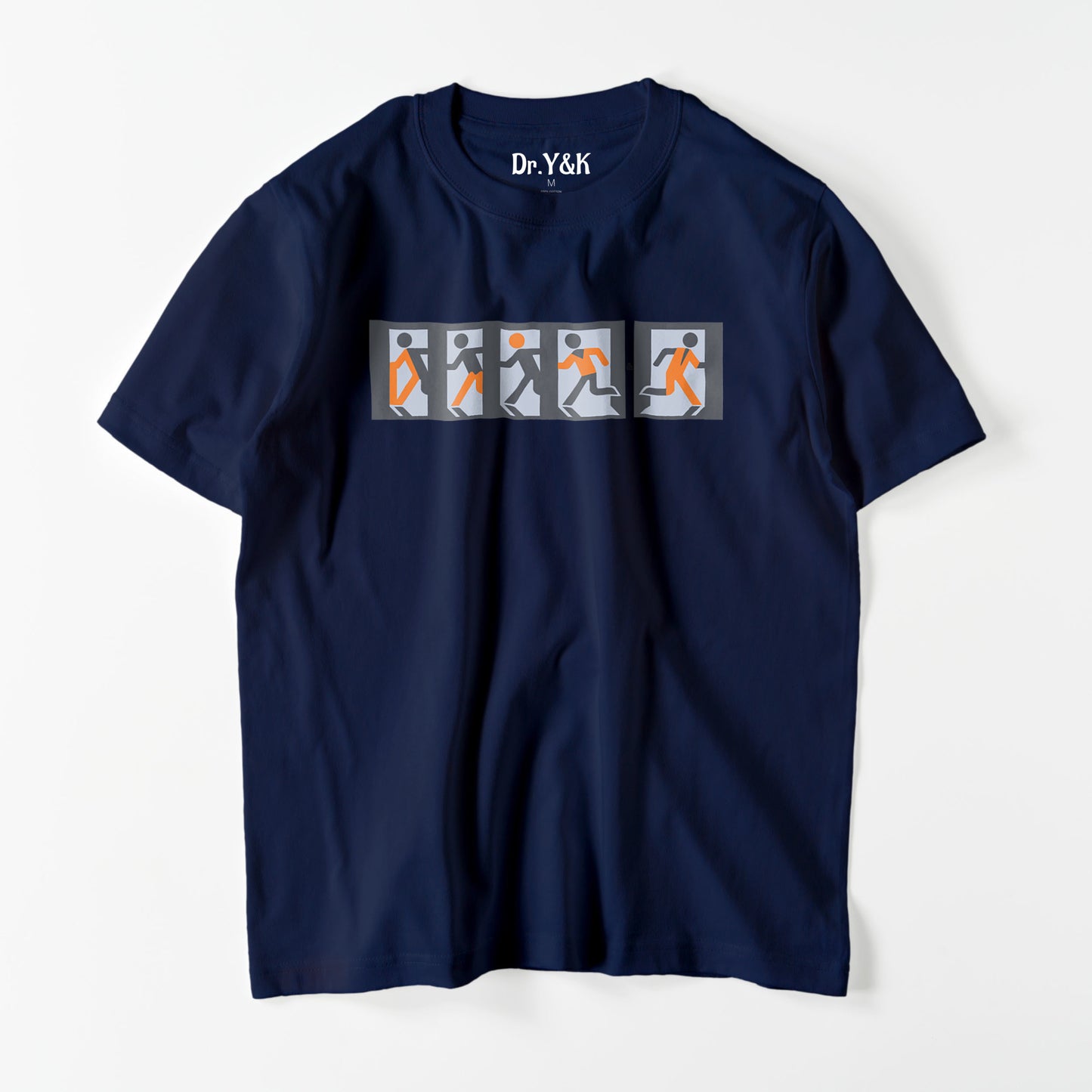 EXIT-Dr.Y&K-T navy image