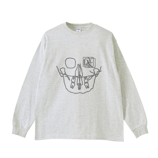 【もう迷わない】1着で決まる6.2oz長袖Tシャツ！失敗しない透け感・サイズ選びの正解