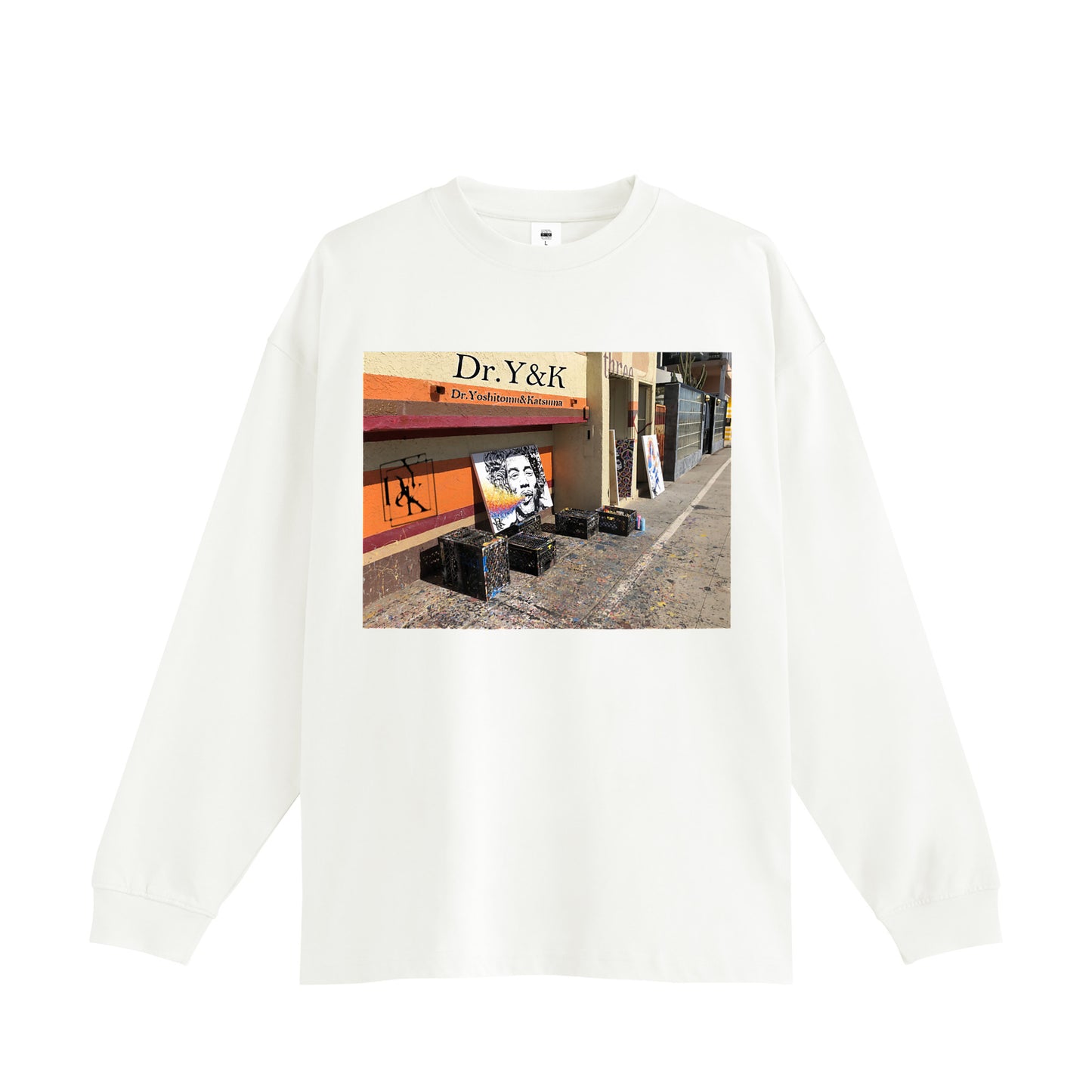 LA-RT white image