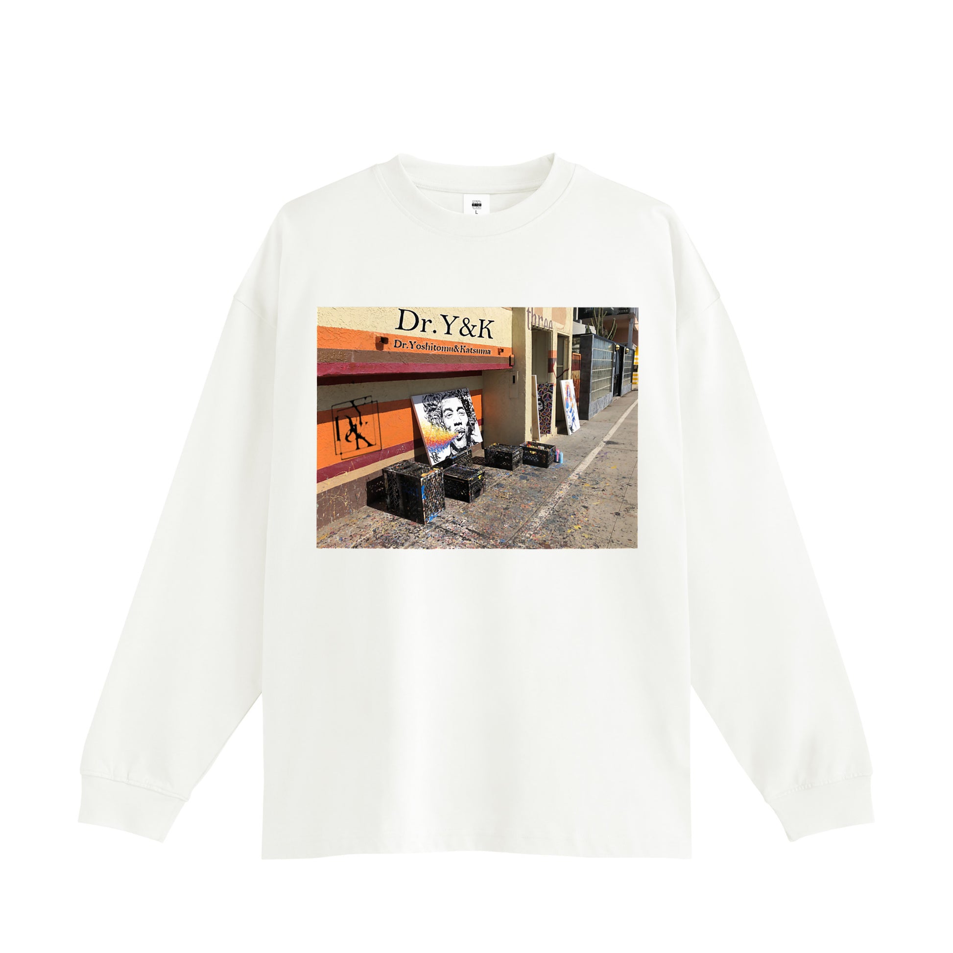 LA-RT white image